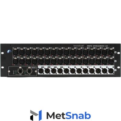 Стейдж бокс SOUNDCRAFT MSB-32 Cat5 Mini Stagebox 32