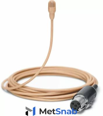 SHURE TL46T/O-MTQG Петличный всенаправленный мирофон TwinPlex, естественная передача звука, высокая чувствительность, кабель 1.6