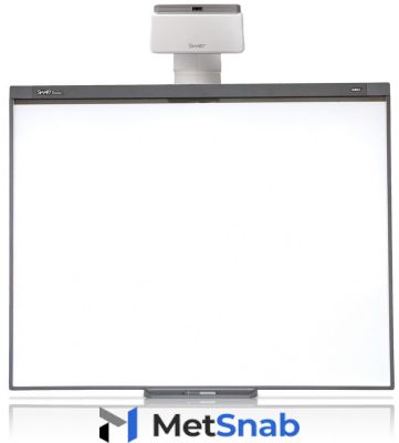 Интерактивная доска Smart Board SB480 с ультракороткофокусным проектором NEC UM301XG-WK с креплением