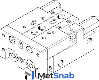 Мини-суппорт Festo SLT-25-40-A-CC-B