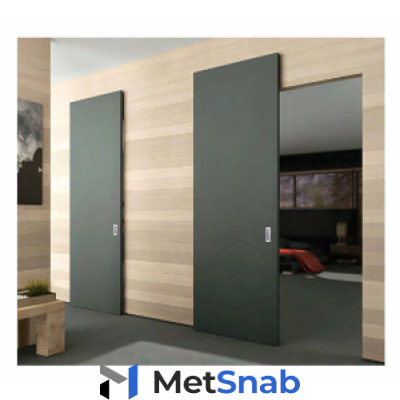 ProfilDoors MAGIC 1STK Pine Grey кромка матовая с 4х сторон, размер полотна 800х2000мм