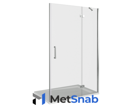 Душевая дверь в нишу Good Door SATURN WTW-130-C-CH-R 130 см правый