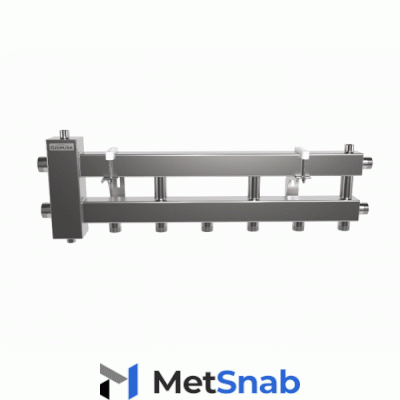 Gidruss Нержавеющий коллектор с гидрострелкой BMSS-60-4D