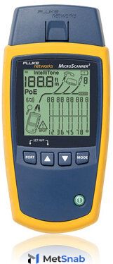 Кабельный тестер Fluke MS2-100 MicroScanner2 Cable Verifier