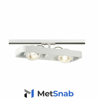 1Phase-Track, Lynah Double Светильник C Cob Led 2X 10Вт (21Вт), 3000К, 1320Lm, 24°, Белый