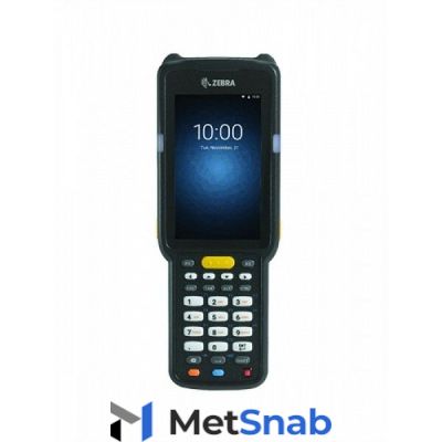 терминал сбора данных zebra mc330k-sb3ha4rw (wlan, bt, straight shooter, 2d imager se475x, camera, 4.0" display, 38key, hi.bat, android, 4gb/32gb) MC330K-SB3HA4RW