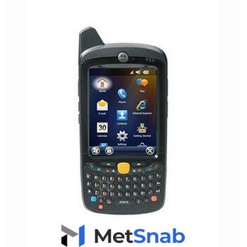 Терминал сбора данных Symbol MC67, Wi-Fi, GPS, 4G HSPA+, 2D, Camera, WM 6.5, 512 MB/2 GB, QWERTY, BT, 1.5 x 3600 mAh Battery (MC67NA-PDABAA00300)