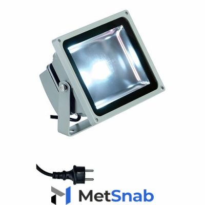 Led Outdoor Beam 30W Светильник Ip65 С Cob Led 30Вт (35Вт), 5700K, 3000Lm, 100°, Серебристый