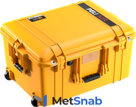 Pelican 1607AirNF,WL/NF,YELLOW,PELI Защитный кейс Peli Air пустой