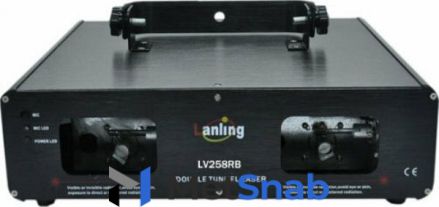 LANLING LV258RB Лазер одноцветный двухлучевой