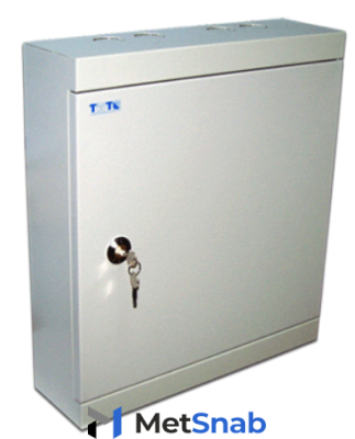Коробка распределительная TWT TWT-DB10-60P/KM на 60 плинтов (600 пар), металлическая, с замком