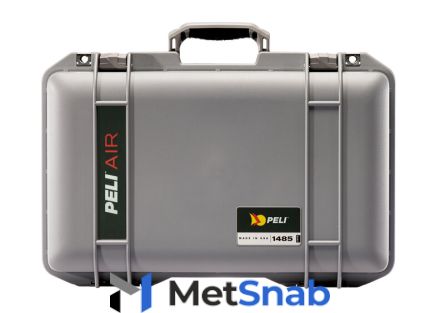 Pelican 1485AirWD,WL/WD,SILVER,PELI Защитный кейс Peli Air с мягкими перегородками