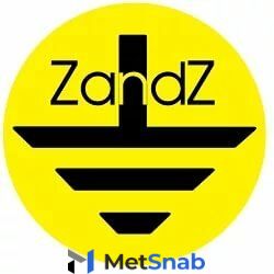 ZANDZ ZZ-204-125 - Опора системы тросовой молниезащиты (высота подвеса 25 м; с закладными под фундамент)
