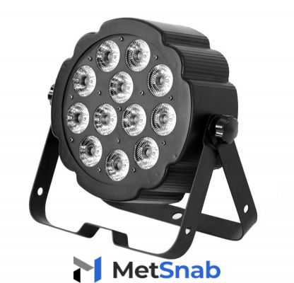 INVOLIGHT LED SPOT124 - светодиодный прожектор, 12 х 5 Вт RGBW мультичип, DMX