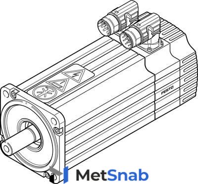 Серводвигатель Festo EMMS-AS-100-MK-HS-RR-S1