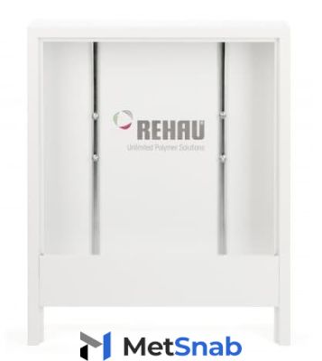 REHAU Шкаф коллекторный, приставной, тип AP 130/500, белый 13474001001