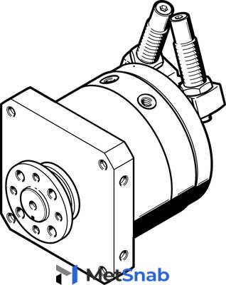 Неполноповоротный привод Festo DSM-T-63-270-CC-FW-A-B