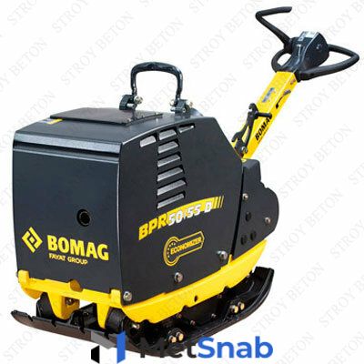 Виброплита Bomag BPR-50/55 D, реверсивная