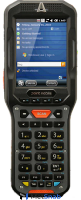 Терминал сбора данных PointMobile P450GP72357E0C (2D имидж) Point Mobile PM450 2D BT/802.11 abgn/512MB-1Gb/VGA/Android/numeric