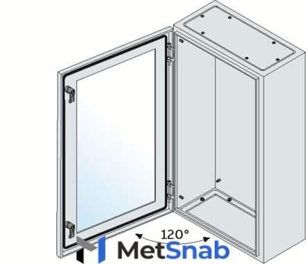 SRN10830VK ABB Корпус шкафа (дверь со стеклом) 1000х800х300