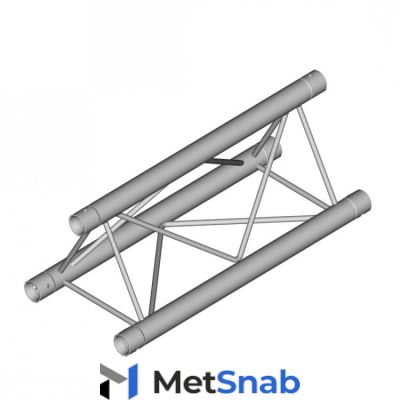 Dura Truss DT 23-350 straight Ферма алюминиевая, треугольное сечение 220х220мм, длина 350см. Труба 35х2. Макс. распределенная нагрузка 215кг\м. Вес 7,8кг