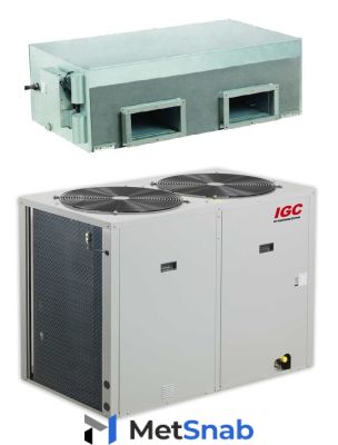 Канальный кондиционер IGC IHD-76HWN / IUT-76HN-B