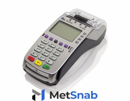 Платежный электронный терминал VeriFone VX520 (USB/RS-232/Ethernet/Dial Up/GPRS, АКБ)