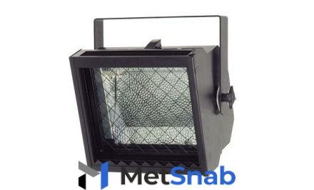 IMLIGHT FLOOD STAGE 1000A односекционный светильник, асимметричный, с защитным стеклом для использования плёночных светофильтров, в комплекте лампа R7s 1000 Вт 189 мм