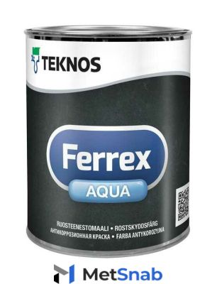 Teknos FERREX AQUA (10 л серая )