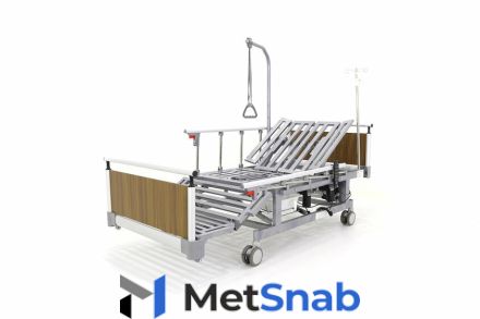 Кровать электрическая Мед-Мос DB-11А (МЕ-5248Н-00) с боковым переворачиванием, туалетным устройством и функцией «кардиокресло»