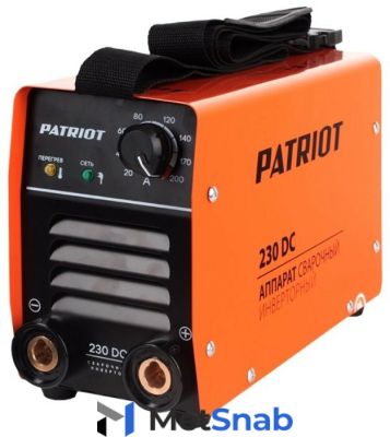 Сварочный инвертор Patriot 230DC