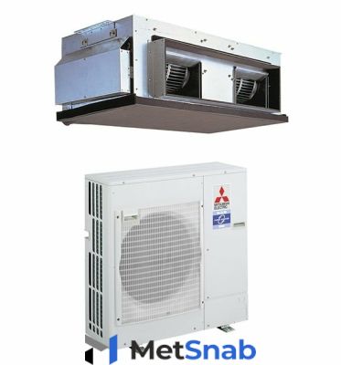 Канальный кондиционер Mitsubishi Electric PEA-RP500GAQ / PUHZ-ZRP250YKA