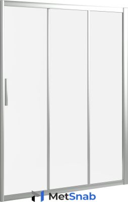 Душевая дверь в нишу Good Door Saturn WTW-130-C-CH-L СА00004