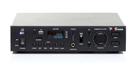 Pasystem Lev-150s - Трансляционный микшер-усилитель с Mp3-bluetooth-fm плеером