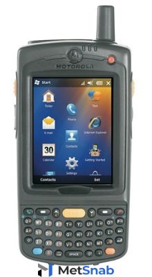 Терминал сбора данных Zebra MC75A, HF RFID, GPS, 3G Wwan HSDPA, 2D Imager, Camera, 256/1GB, NUM, WM6.5,1.5 9 (MC75A6-P4CSWRRHFWR)