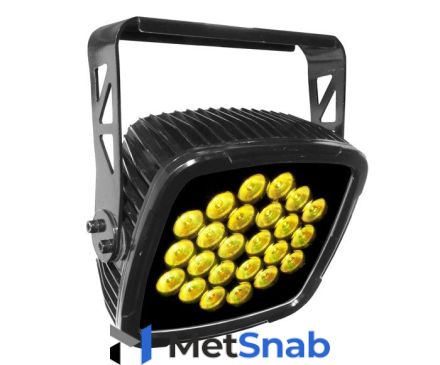 CHAUVET Slim Panel TRI 24 IP всепогодный светодиодный прожектор направленного света IP65. 24х3Вт RGB светодиодов, 3/4/9 каналов DMX, угол раскрытия 20град, угол засветки 34град, универсальный блок питания 100-240В, потребление до 146Вт, вес 6,2кг, ДШВ 368