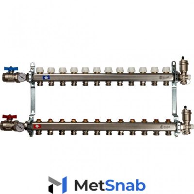 Коллектор STOUT SMS 0912 000012 в сборе без расходомеров 12 вых.