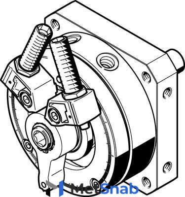 Неполноповоротный привод Festo DSM-40-270-P1-A-B