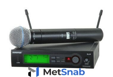 Shure SLX24/Beta58 профессиональная вокальная радиосистема