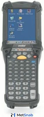 Терминал сбора данных Zebra MC9200 MC92N0-GJ0SXFYA5WR Gun, ABGN, lorax, 512M/2G, 43KY, CE7, BT