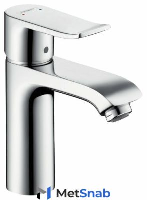 Смеситель для раковины (умывальника) hansgrohe Metris 31203000 однорычажный