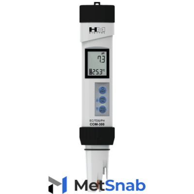 HM Digital COM-300 pH/EC/TDS метр/термометр °С
