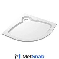 TRAY-S-R-100-550-56-W Поддон душевой Cezares Tray, 100 х 100 см, белый, из искусственного камня