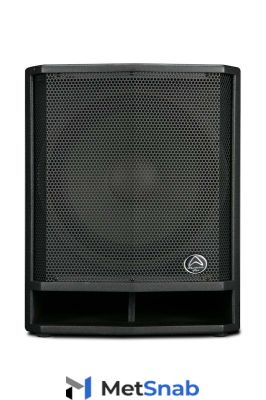 Wharfedale Pro DVP-AX18B (Ch) Активный сабвуфер. Мощность (RMS) 600 Вт, max SPL 132 дБ. Комплектация 18" , усилитель D-class, встроенный кроссовер. Цвет чёрный