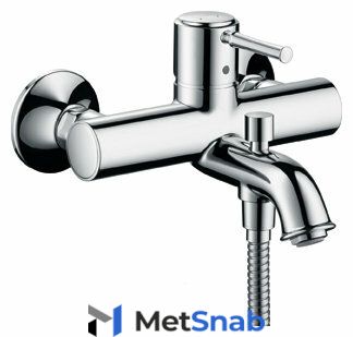 Смеситель для ванны с подключением душа hansgrohe Talis Classic 14140000 однорычажный