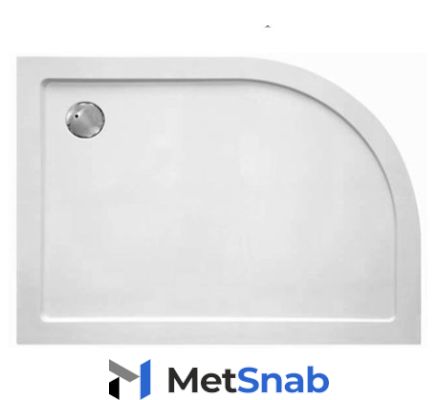 Поддон из стеклокомпозита SMC Cezares TRAY-M-RH-120/90-550-35-W-L