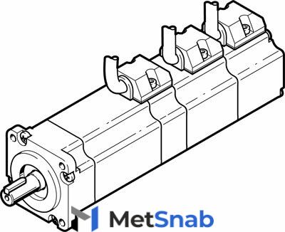 Серводвигатель Festo EMMB-AS-40-01-K-SB