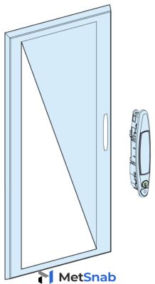Дверь/панель управления распределительного шкафа Schneider Electric 08138