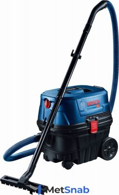 Пылесос строительный Bosch GAS 12-25 PL (060197C100) синий