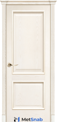 Межкомнатная дверь La Porte Classic 300-3 Ясень Карамель глухое полотно